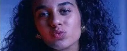 Mónica Naranjo en una foto de adolescente Mónica Naranjo en una foto de adolescente