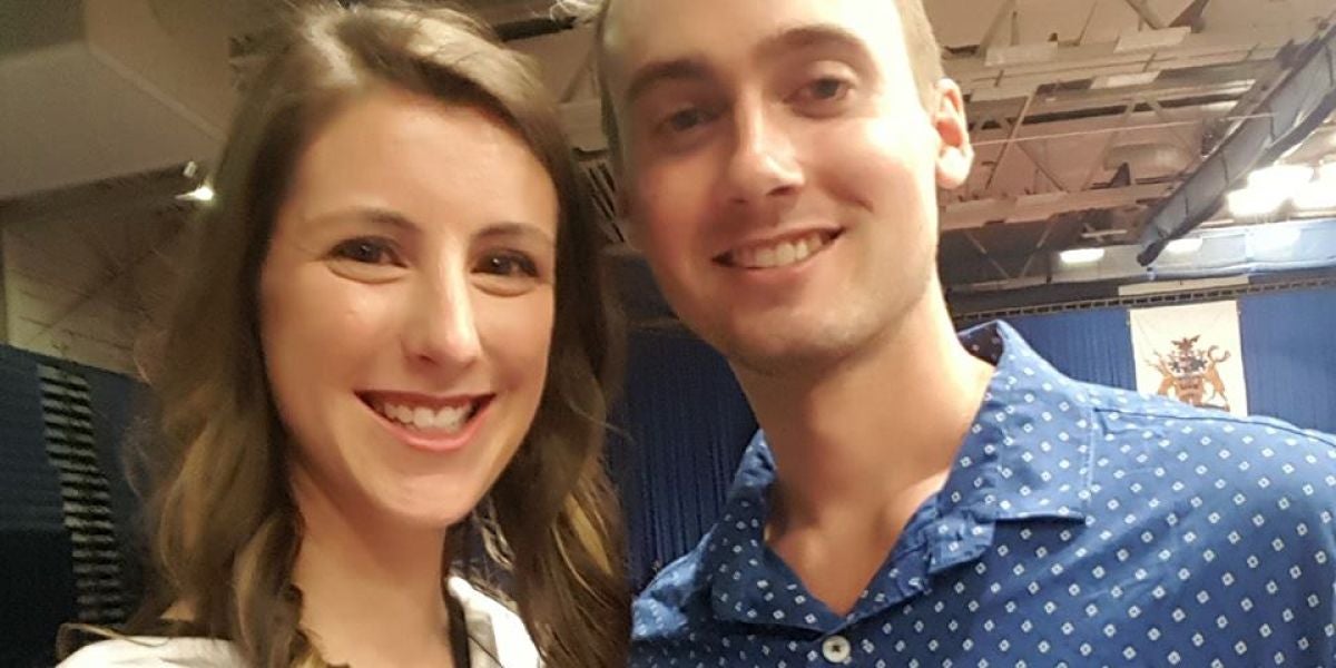 Eddie Zytner y Katie Stephens