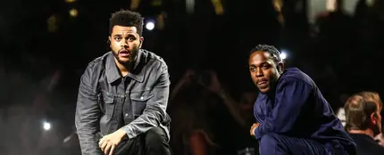 The Weeknd y Kendrick Lamar durante la gira The 'Legends of The Fall Tour' The Weeknd y Kendrick Lamar durante la gira The 'Legends of The Fall Tour'