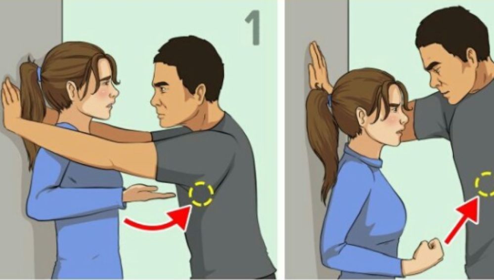 Consejos ilustrados para defenderse de una agresión sexual
