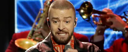 Justin Timberlake durante su actuación en la Super Bowl 2018 Justin Timberlake durante su actuación en la Super Bowl 2018