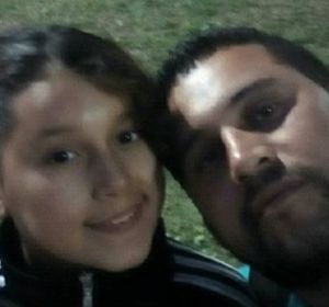 Walter Martín Rodríguez con su hija Walter Martín Rodríguez con su hija