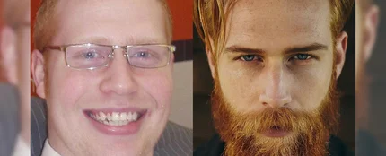 La vida de Gwilym Pugh cambió radicalmente al dejarse barba La vida de Gwilym Pugh cambió radicalmente al dejarse barba