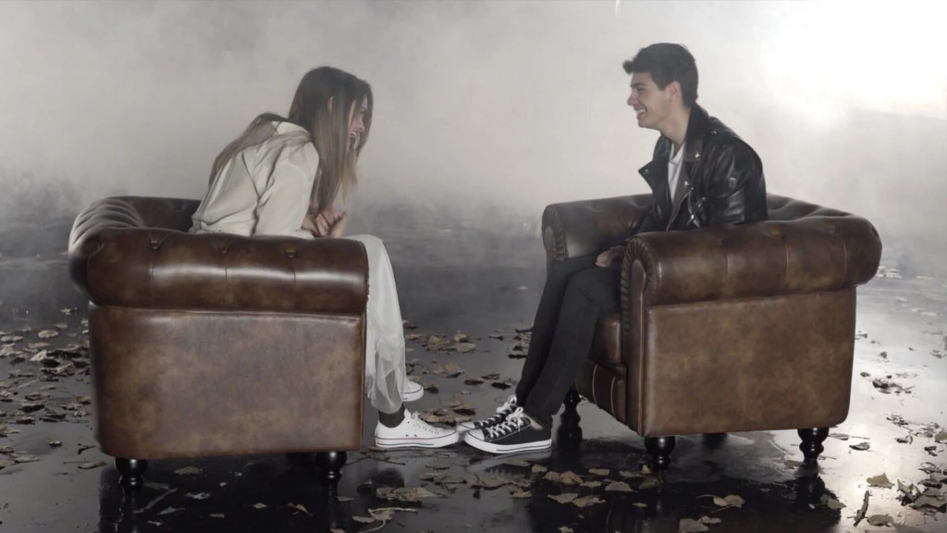 Amaia y Alfred en el rodaje del videoclip de 'Tu Canción' Amaia y Alfred en el rodaje del videoclip de 'Tu Canción'