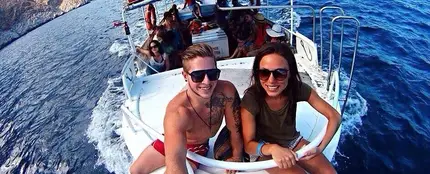Jessica D'Argent y Justin Engelke Jessica D'Argent y Justin Engelke