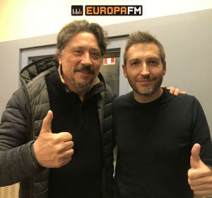 Carlos Bardem y Frank Blanco en Europa FM Carlos Bardem y Frank Blanco en Europa FM