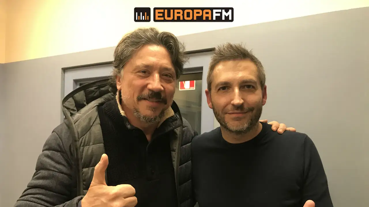 Carlos Bardem y Frank Blanco en Europa FM Carlos Bardem y Frank Blanco en Europa FM
