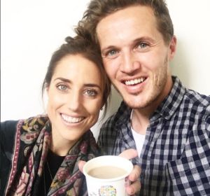 Jake Coates y su primera mujer, Emmy Coates Jake Coates y su primera mujer, Emmy Coates
