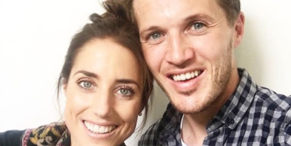 Jake Coates y su primera mujer, Emmy Coates