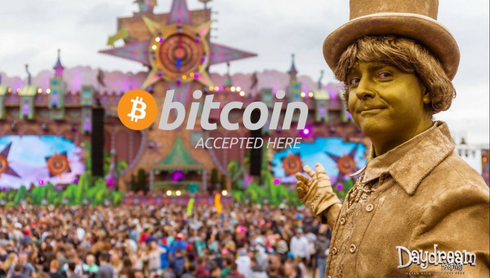 Daydream Festival permitirá pagar sus entradas con Bitcoins