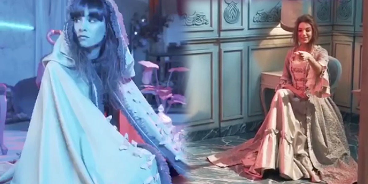Aitana y Ana Guerra en el making of de 'Lo Malo'