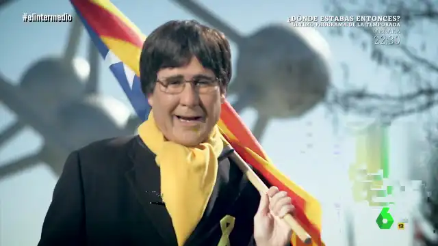 Joaquín Reyes es Puigdemont