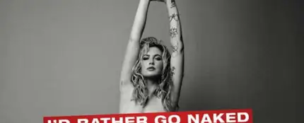 Ireland Baldwin para PETA Ireland Baldwin para PETA