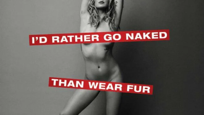 Ireland Baldwin para PETA Ireland Baldwin para PETA