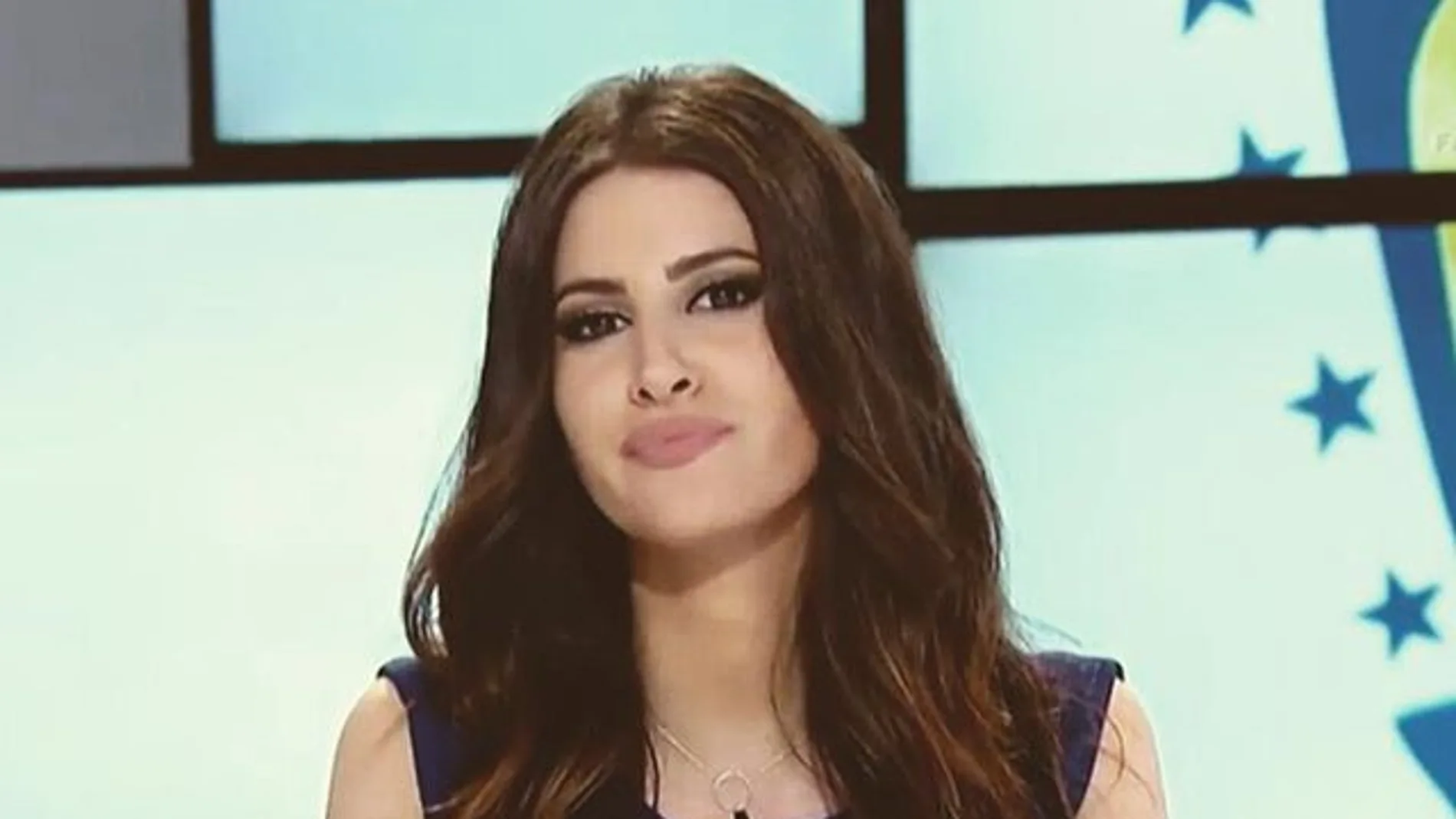 Graciela Álvarez en el programa '90 Minuti' Graciela Álvarez en el programa '90 Minuti'