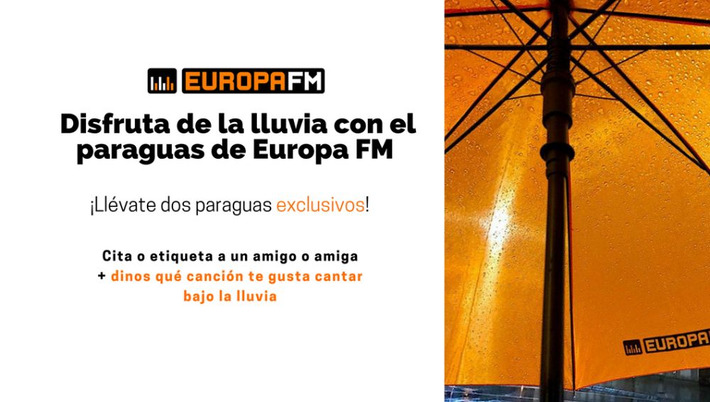 Concurso | Llévate dos paraguas de Europa FM