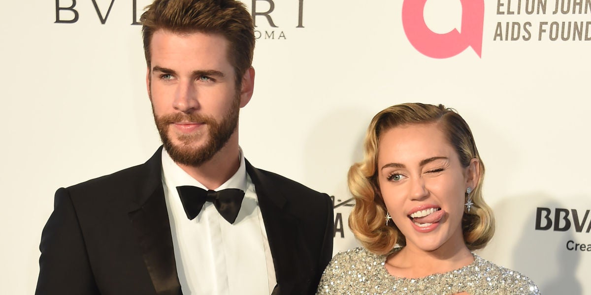Miley Cyrus y Liam Hemsworth
