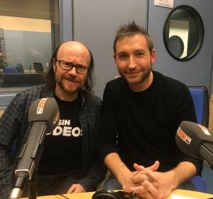 Frank Blanco y Santiago Segura en Europa FM Frank Blanco y Santiago Segura en Europa FM