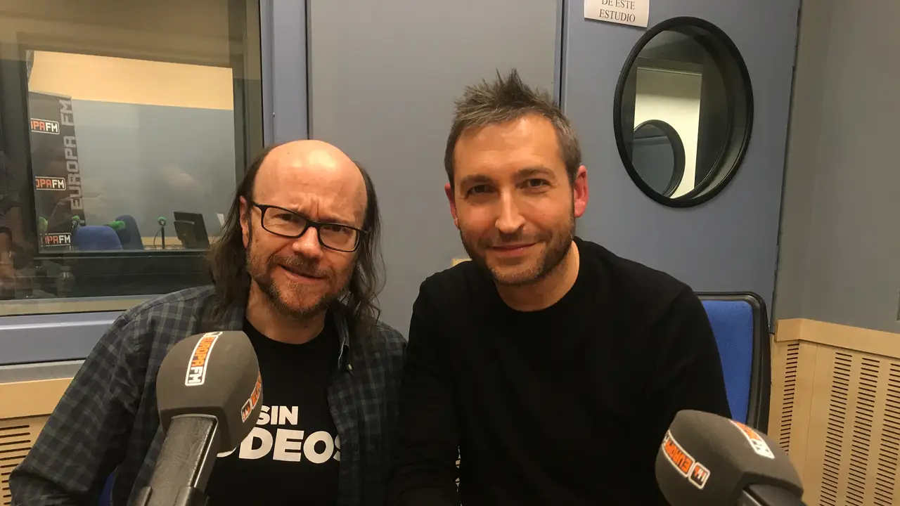 Frank Blanco y Santiago Segura en Europa FM Frank Blanco y Santiago Segura en Europa FM