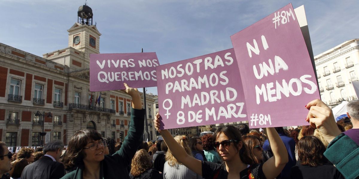 Las mujeres, citadas mañana a "parar el mundo" en la primera huelga feminista
