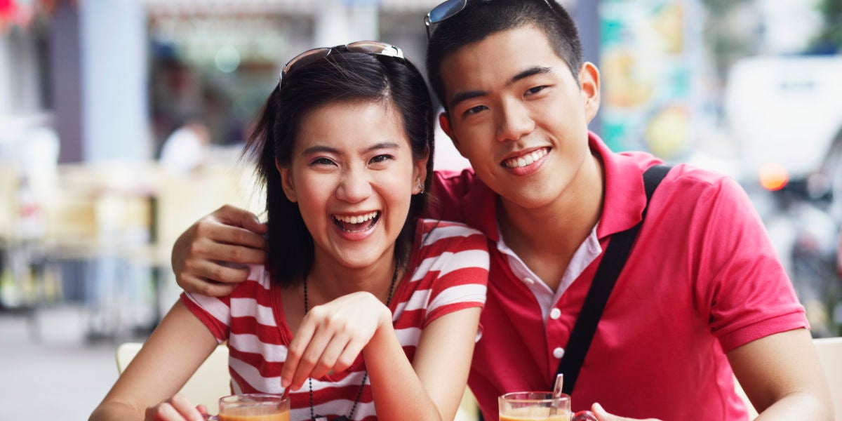 Pareja oriental