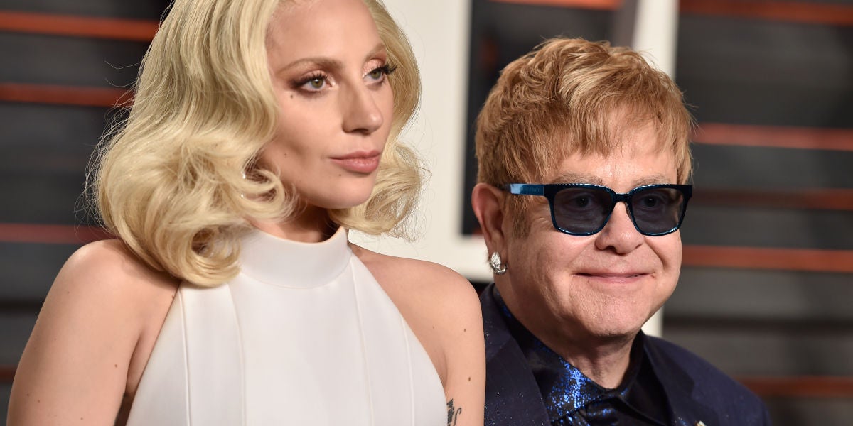 Elton John y Lady Gaga