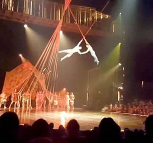 Accidente moral en el Cirque du Soleil en Florida Accidente moral en el Cirque du Soleil en Florida