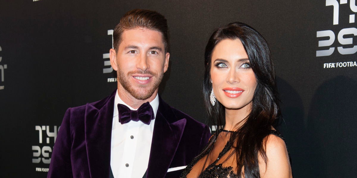 Sergio Ramos y Pilar Rubio