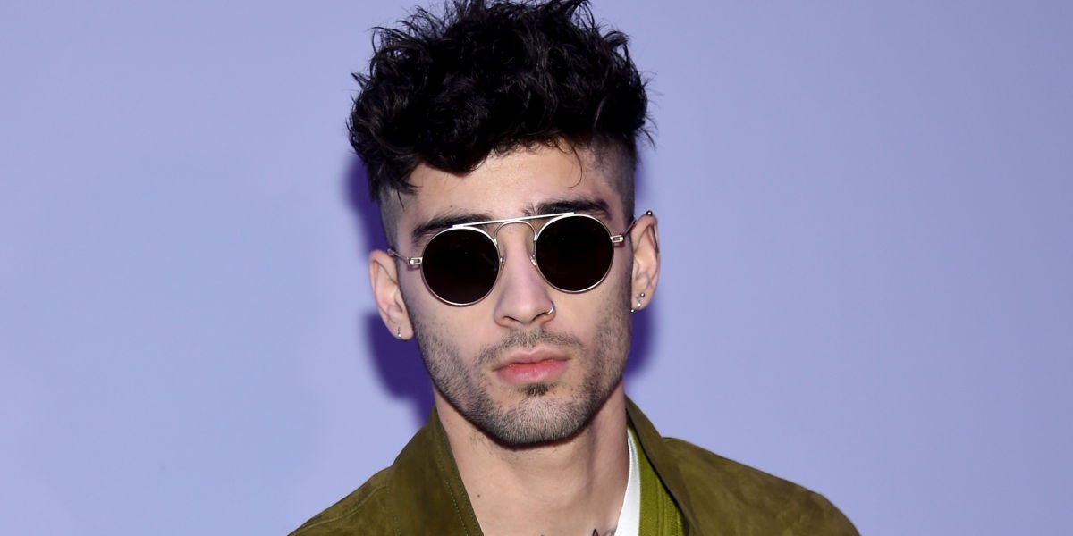 Zayn Malik en el desfile de Tom Ford en Nueva York