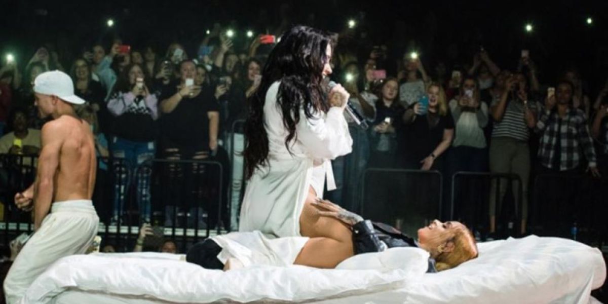 El momentazo hot entre Demi Lovato y Kehlani