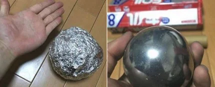 La broma de la bola de metal La broma de la bola de metal