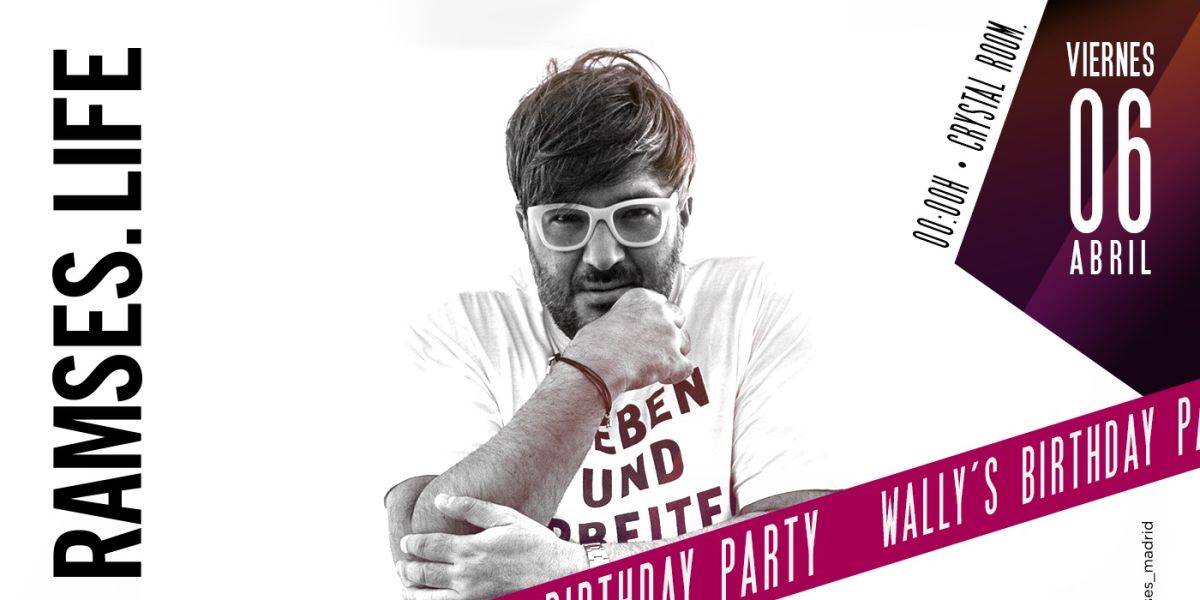 Wally Lopez celebra su cumpleaños en Madrid