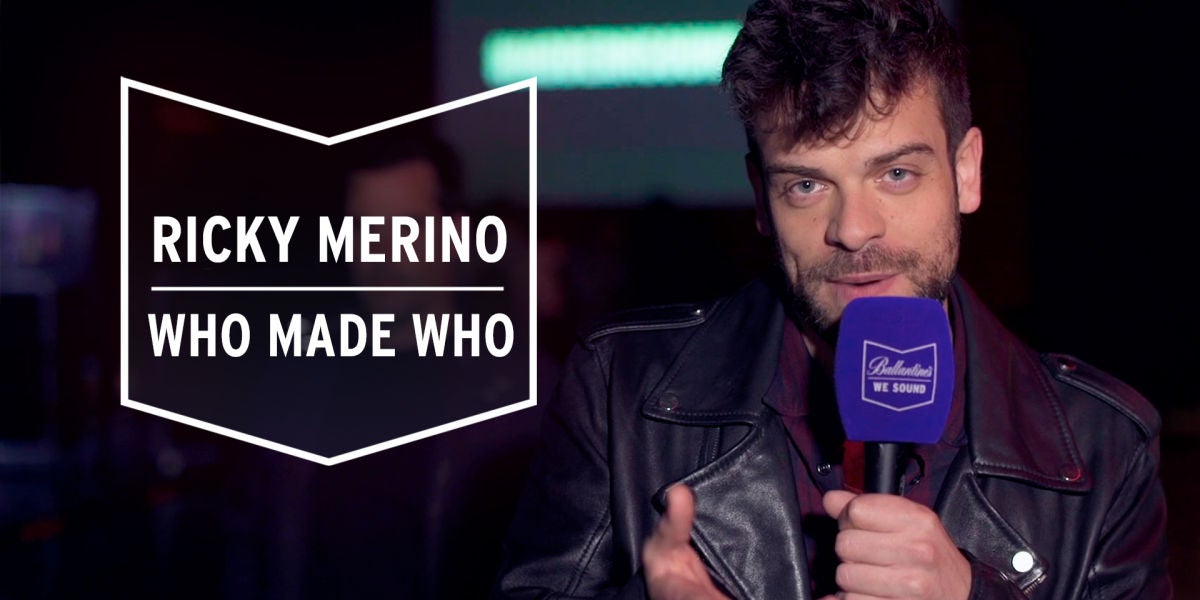 Ricky Merino en el concierto de Who Made Who del Modern Sound Culture