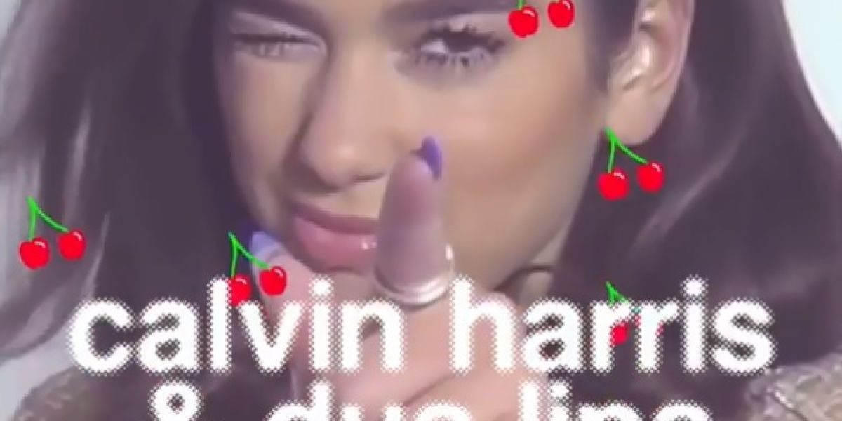 Dua Lipa y Calvin Harris