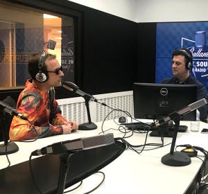 James Maad en We Sound, con Tony Loarces James Maad en We Sound, con Tony Loarces