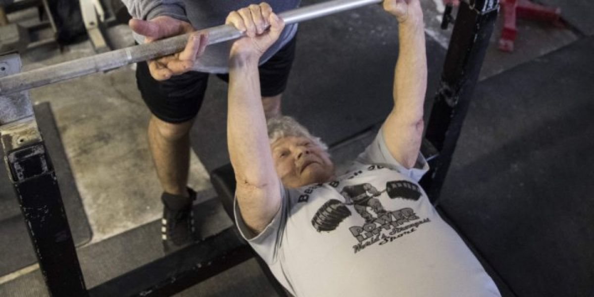 Edith Traina, la mujer que con 97 años compite en campeonatos de fitness
