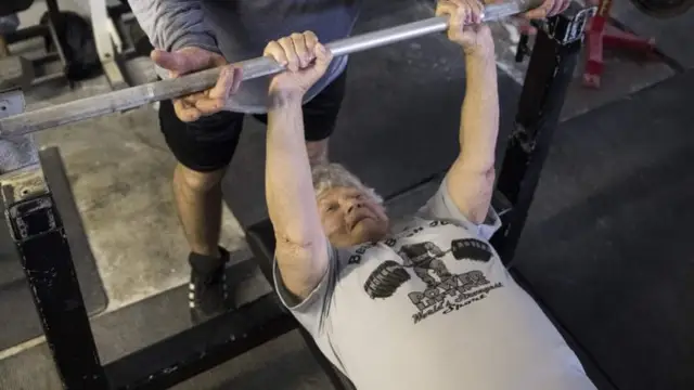 Edith Traina, la mujer que con 97 años compite en campeonatos de fitness