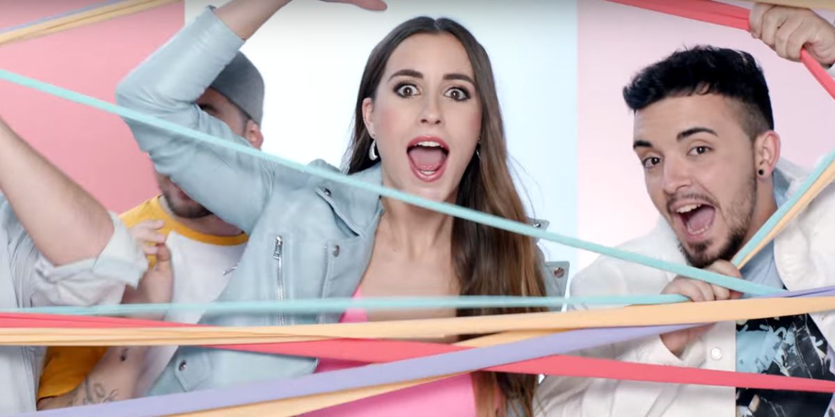 Paula Gonu en el videoclip de 'Persona Guapa'