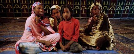 Un grupo de niñas de Mauritania
