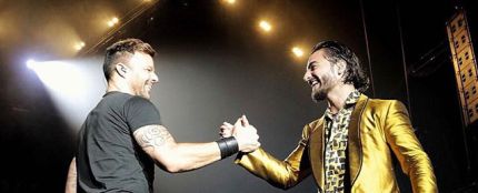 Maluma invita a Ricky Martin a su concierto de Los Ángeles