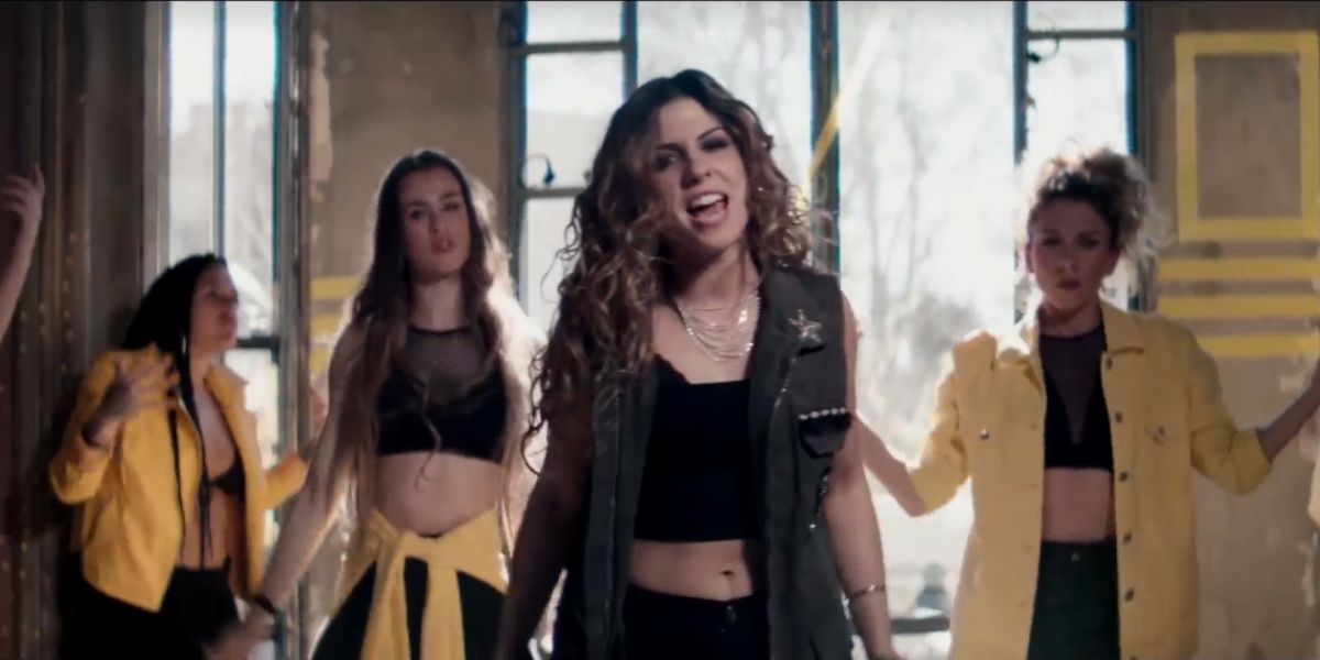 Miriam de OT en el vídeo de su tema para 'Vis a Vis'