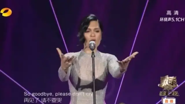 Jessie J en la tv china