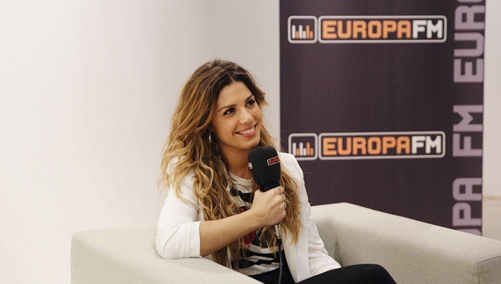 Miriam Rodríguez durante su entrevista con Europa FM