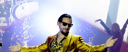 Maluma durante su gira 'F.A.M.E. Tour' en Inglewood (California) Maluma durante su gira 'F.A.M.E. Tour' en Inglewood (California)