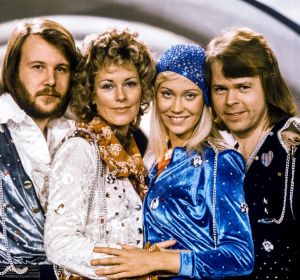 Fotografía de archivo fechada en febrero de 1974 del grupo sueco de música ABBA Fotografía de archivo fechada en febrero de 1974 del grupo sueco de música ABBA