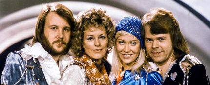 El grupo sueco de música ABBA