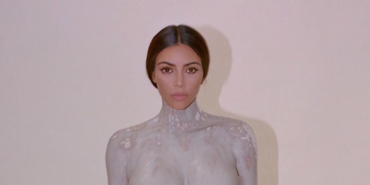El molde del cuerpo de Kim Kardashian