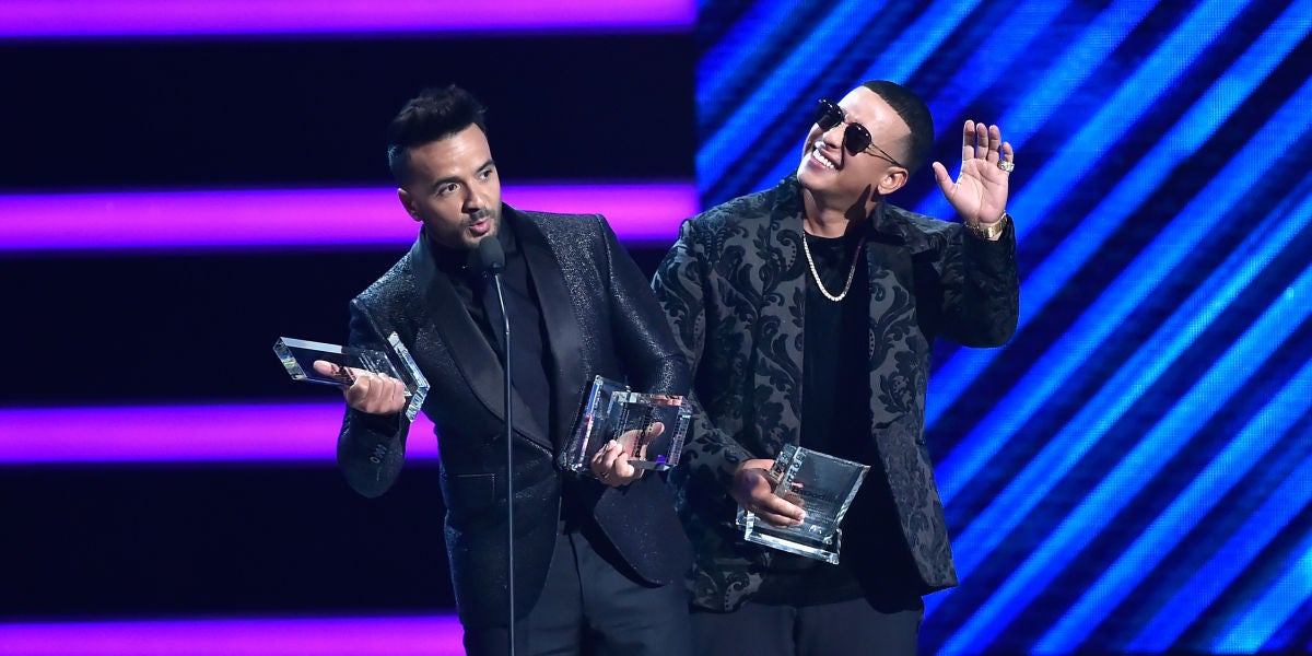 Luis Fonsi y Daddy Yankee, triunfadores de los Latin Billboard 2018