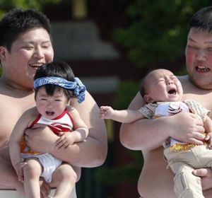 Naki Sumo, el festival de los bebés llorones Naki Sumo, el festival de los bebés llorones