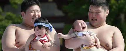 Naki Sumo, el festival de los bebés llorones Naki Sumo, el festival de los bebés llorones